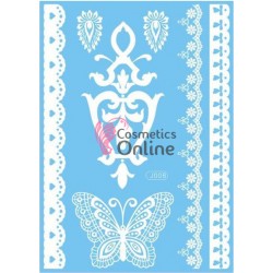 Tatuaje temporare pentru corp HENNA Alb J008